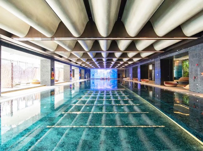 贺州网站建设西安W酒店泳池